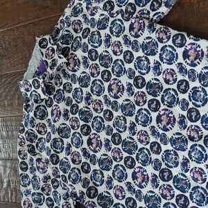 ROBERT GRAHAM I Short Sleeve Button Down Classic Fit Leicester Batik Shirt, S